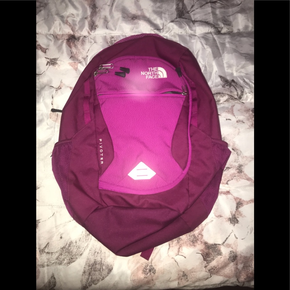 The north face backpack(pink)